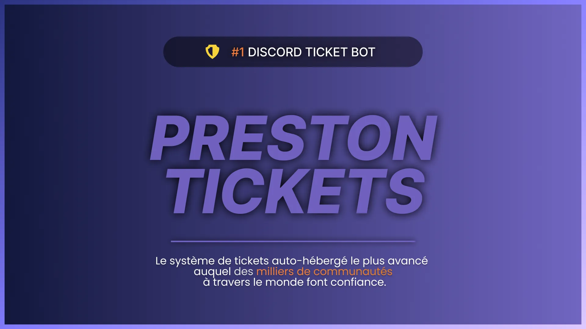 Preston - Tickets Banner